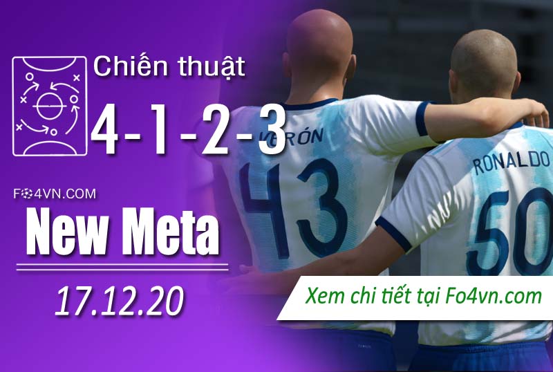 Chiến thuật 4-1-2-3 áp đặt đối thủ