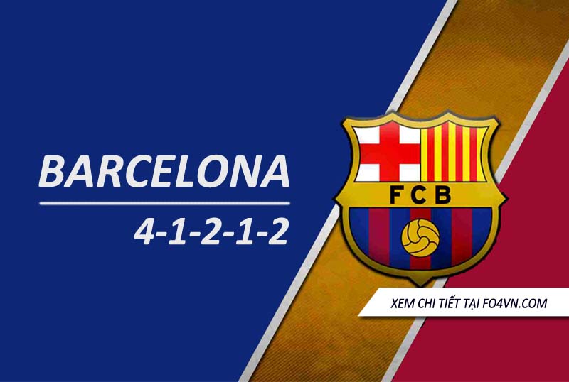 Team Barca với 4-1-2-1-2