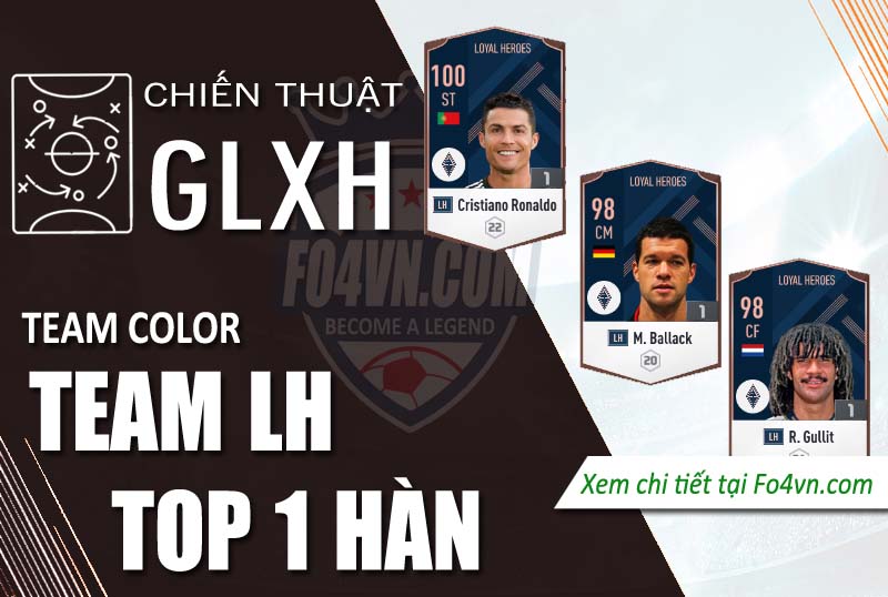 GLXH với team LH top 1 Hàn Quốc