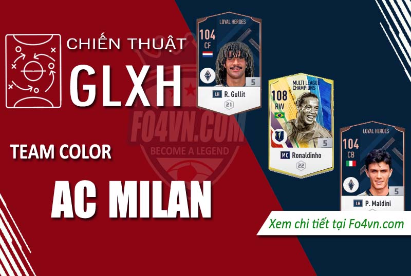 GLXH thách đấu với team Ac Milan