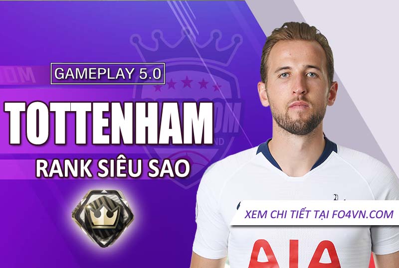 Team Tottenham rank siêu sao