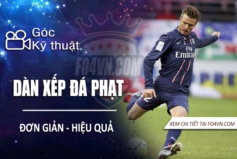 Dàn xếp đá phạt - Dễ nhưng hiệu quả