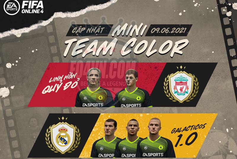 Tổng hợp những Mini Team Color đáng chú ý