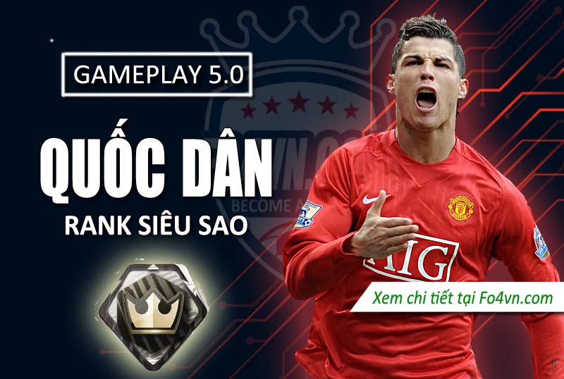 Team quốc dân leo rank siêu sao