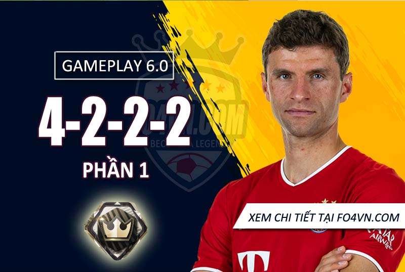 [GP 6.0] Chiến thuật 4222 Rank siêu sao phần 1