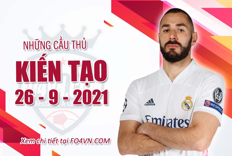 Những cầu thủ kiến tạo tốt nhất - 26.9.2021