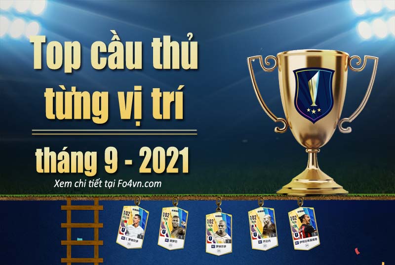 Top cầu thủ theo từng vị trí - 5.10.2021