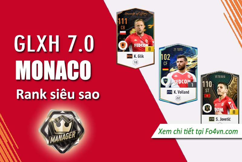 [ 7.0 ] GLXH rank siêu sao với team Monaco