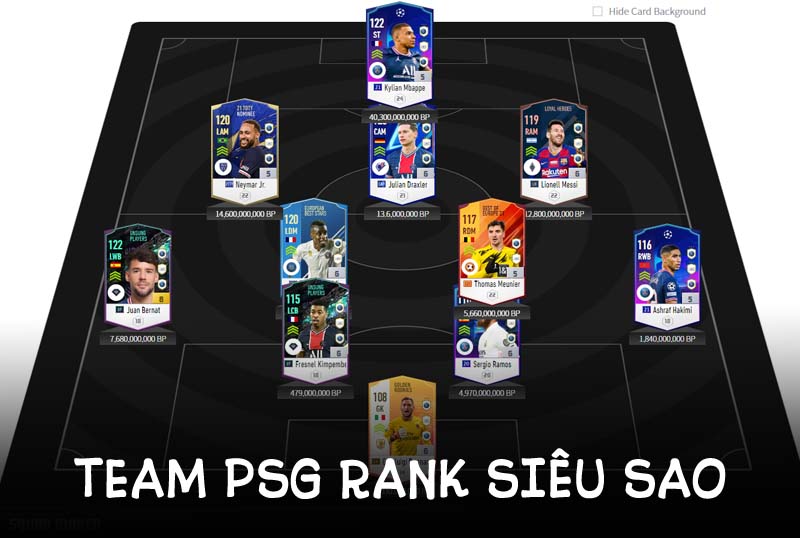 Chiến thuật Fo4 : Team PSG rank siêu sao cho meta 8.0 - Phần 1