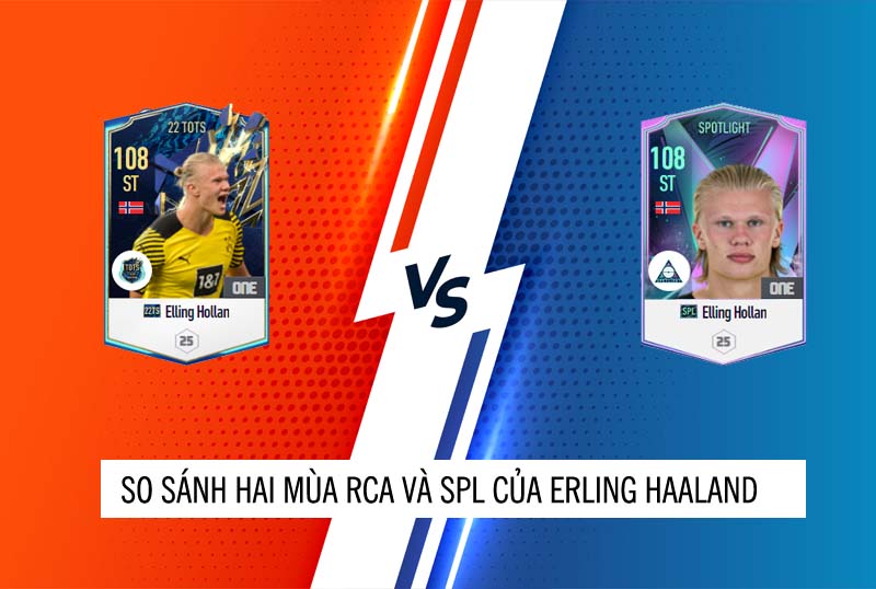 So sánh hai mùa giải 22TS và SPL của Erling Haaland