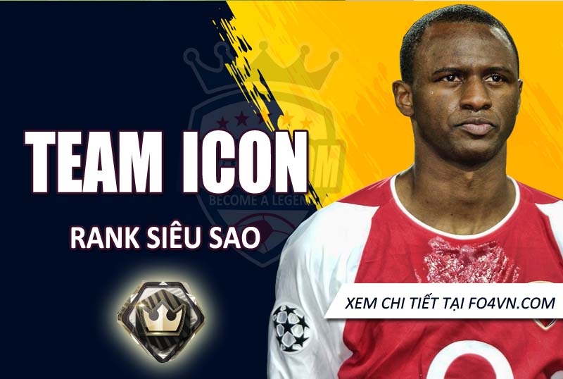 Chiến thuật Fo4 : 5-2-3 với team 8 ICON trong đội hình