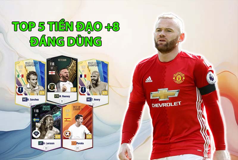 Top 5 tiền đạo cộng 8 hàng rẻ đá chất trong FC Online