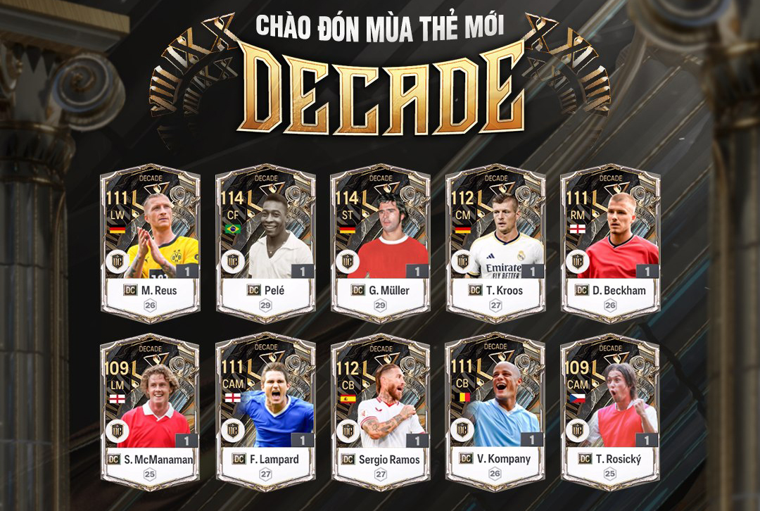 Top 5 cầu thủ mùa DC đáng dùng nhất trong FC Online