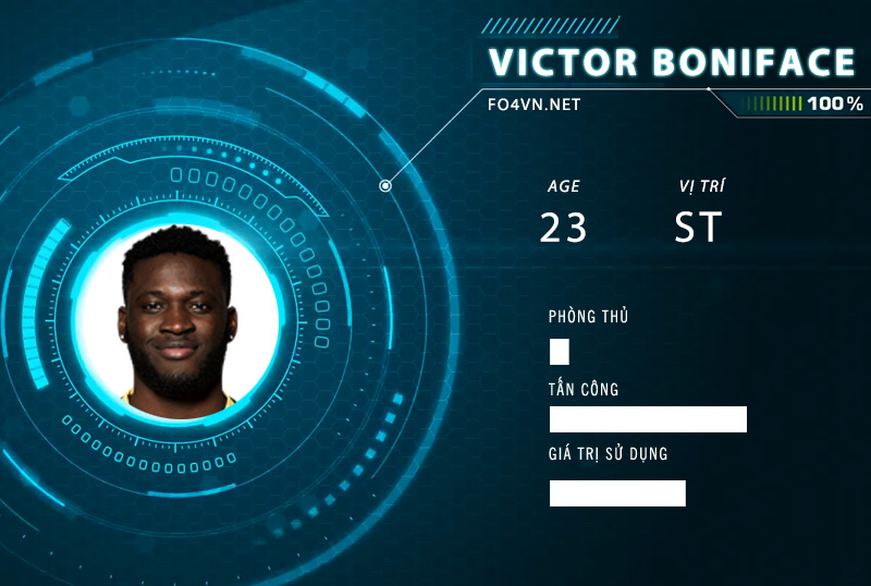 Tiêu điểm FC : Victor Boniface 23NG