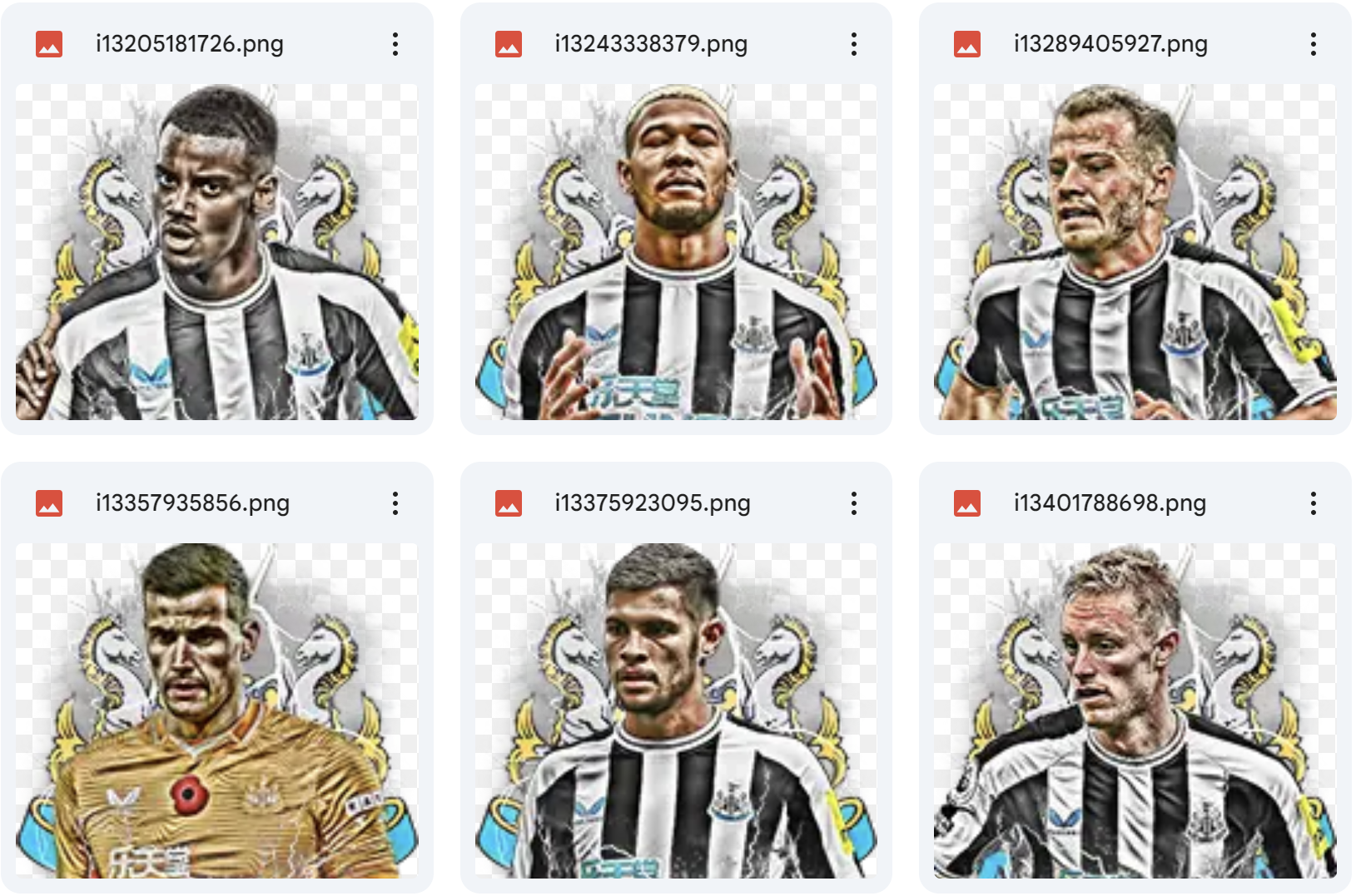 Miniface Fo4 team Newcastle United cực chất với đội hình All Star