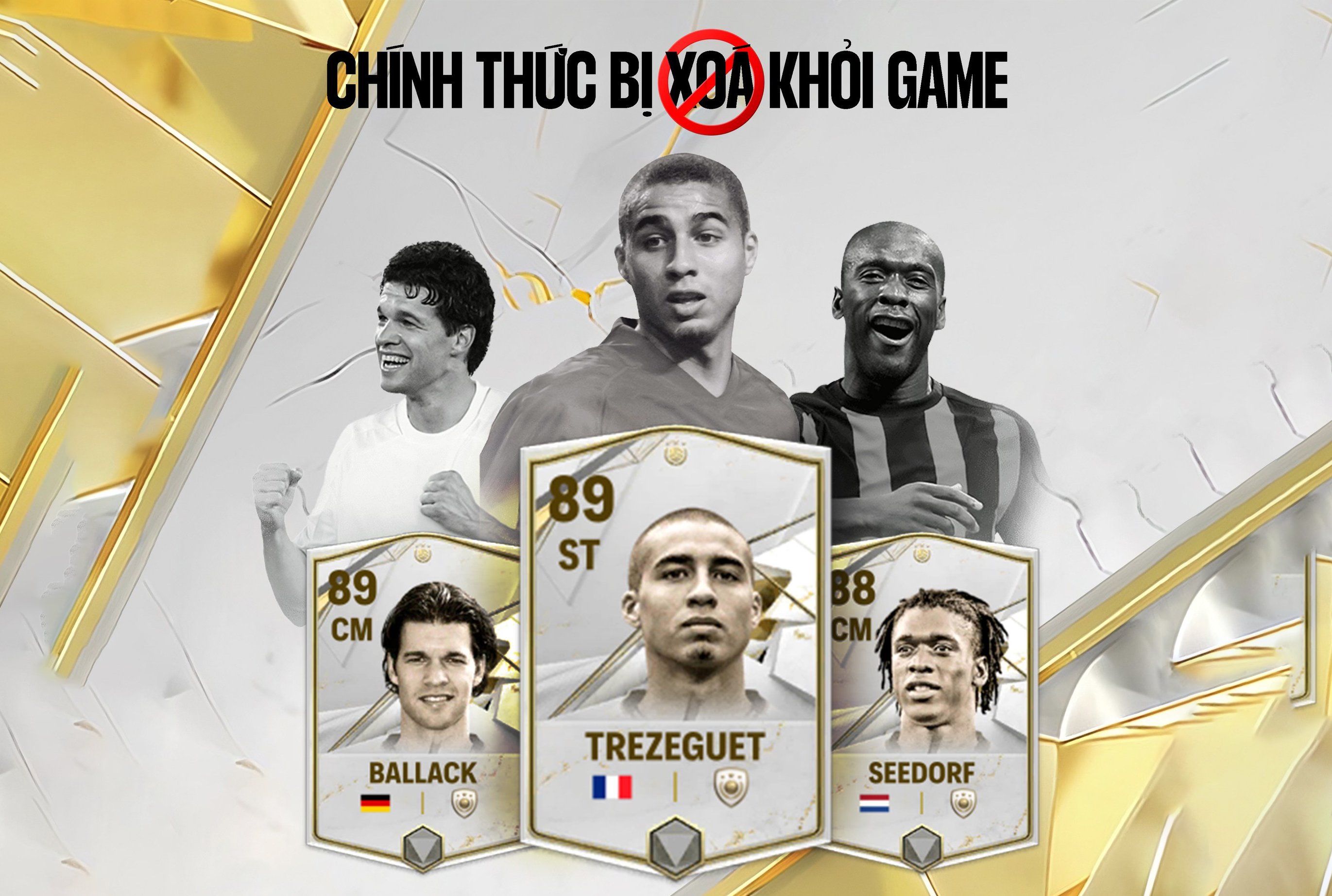 FC Online Cập nhật : 3 cái tên ICONs bị xóa khỏi FC25, đưa vào danh sách limited