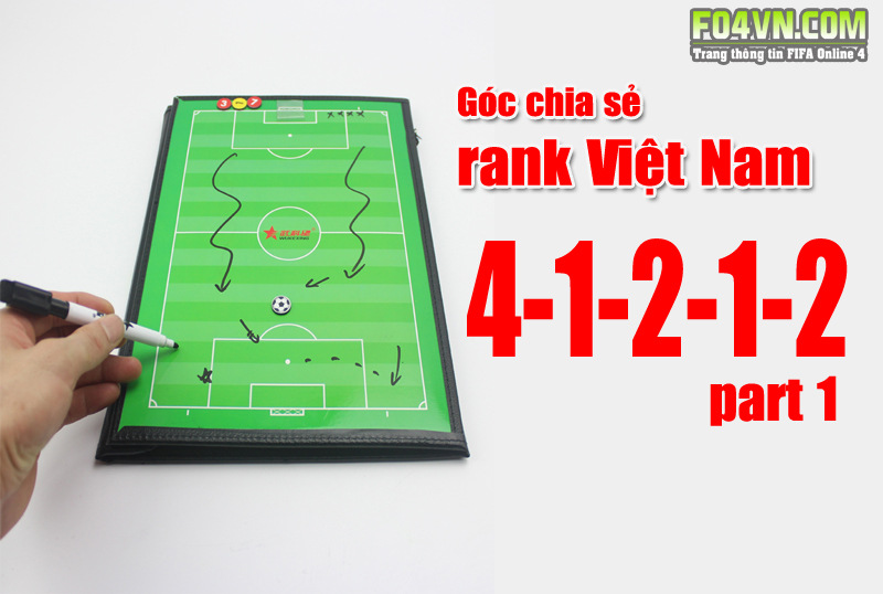 Sơ đồ 4-1-2-1-2 : Lấy trục giữa làm chủ đạo