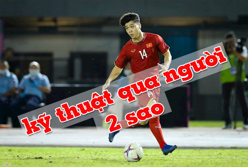 Kỹ thuật rê bóng 2 sao mà hiệu quả