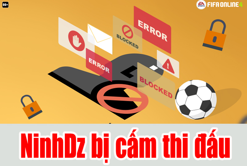 streamer NinhDz bị cấm thi đấu Fo4