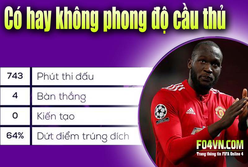 Có hay không phong độ cầu thủ trong Fo4