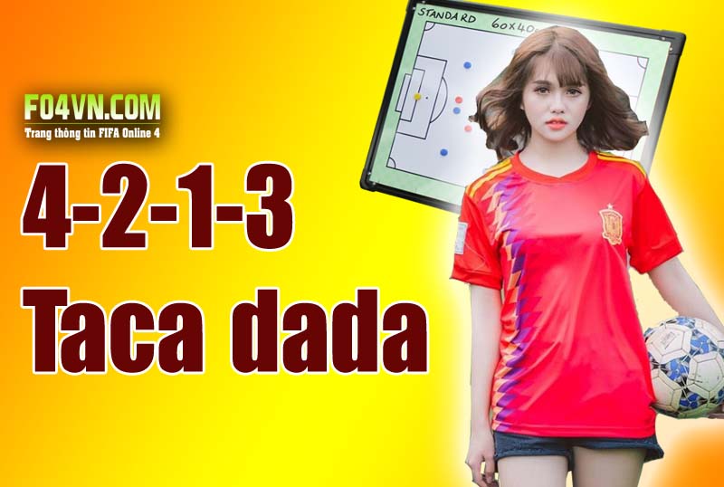 Sơ đồ 4-2-1-3 : Taca dada