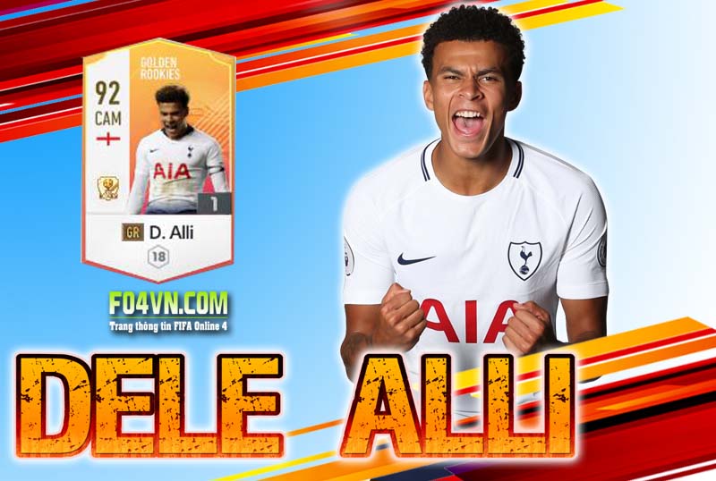 Tiêu điểm mùa GR : Dele Alli