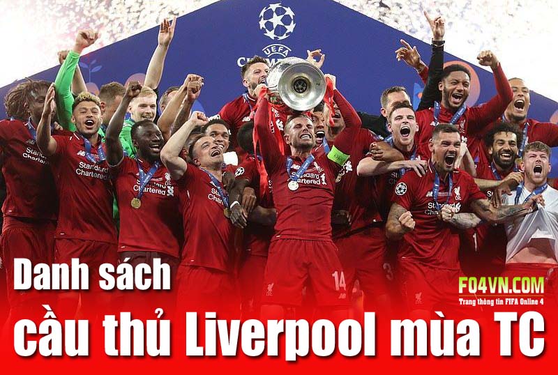 Danh sách cầu thủ Liverpool mùa TC