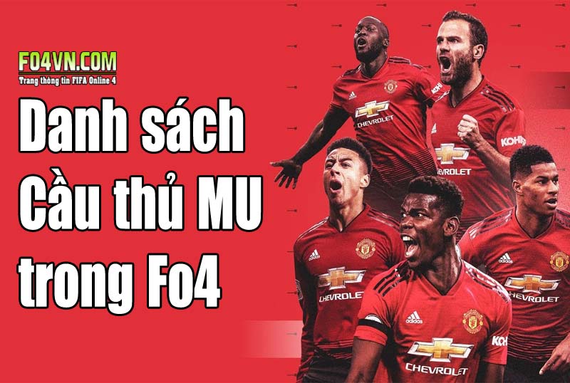 Danh sách cầu thủ theo CLB : Manchester United