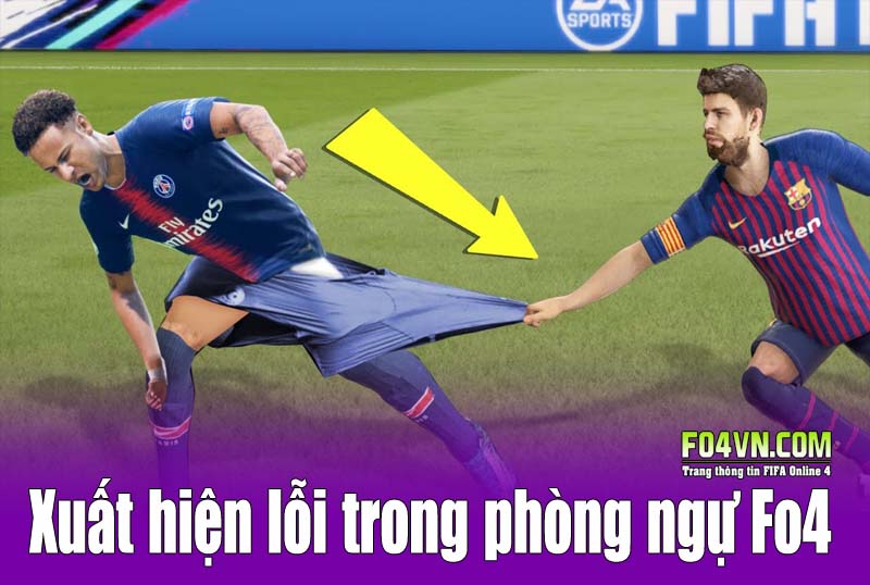 Xuất hiện lỗi phòng ngự trong FIFA Online 4