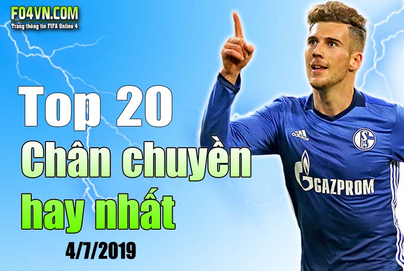 Top 20 cầu thủ chuyền bóng hay nhất tháng 7