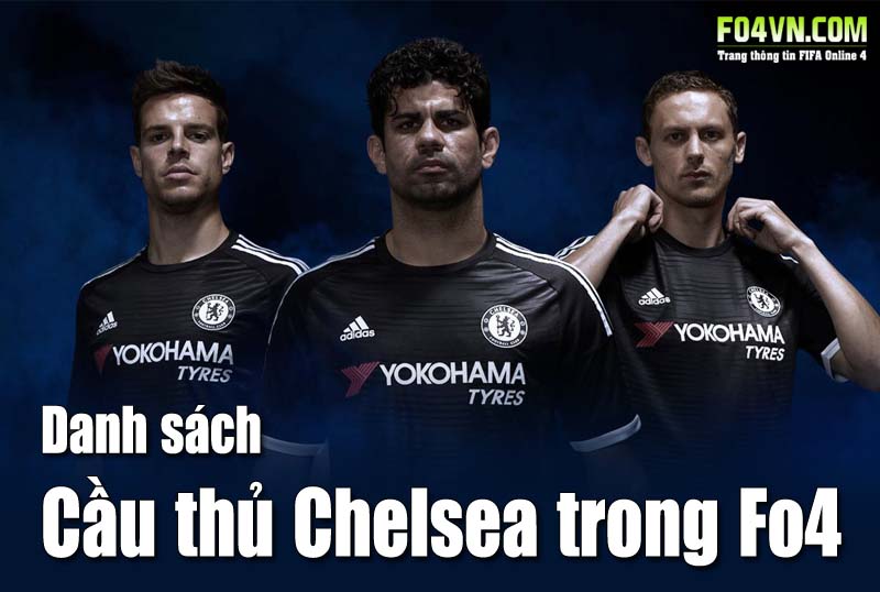 Danh sách cầu thủ theo CLB : Chelsea FC