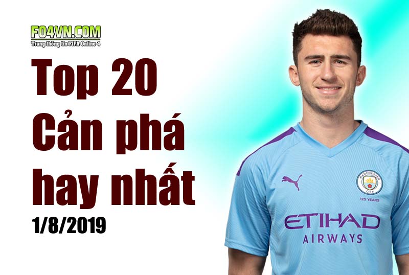 Top 20 cầu thủ cản phá khét nhất tháng 8