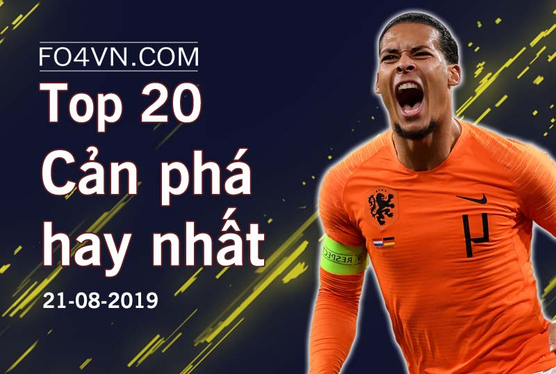 Top 20 cầu thủ cản phá khét nhất tháng 8 - P2