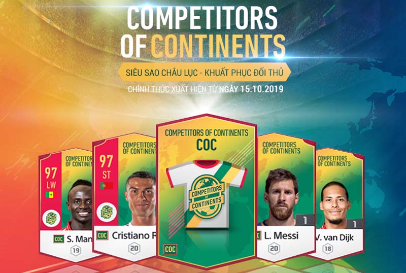 Ra mắt mùa giải COC - COMPETITORS OF CONTINENTS